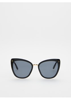 Reserved - Okulary przeciwsłoneczne - czarny ze sklepu Reserved w kategorii Okulary przeciwsłoneczne damskie - zdjęcie 189259205