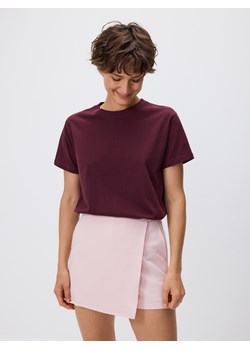 Reserved - Spódnico-szorty z wiskozą - pastelowy róż ze sklepu Reserved w kategorii Spódnice - zdjęcie 189259217