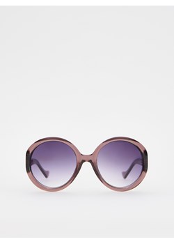 Reserved - Okulary przeciwsłoneczne - ciemnofioletowy ze sklepu Reserved w kategorii Okulary przeciwsłoneczne damskie - zdjęcie 189259275