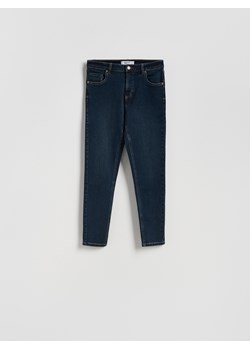 Reserved - Jeansy slim - granatowy ze sklepu Reserved w kategorii Jeansy damskie - zdjęcie 189259748
