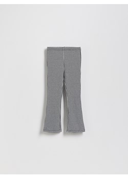 Reserved - Dzianinowe spodnie z wiskozą - wielobarwny ze sklepu Reserved w kategorii Spodnie dziewczęce - zdjęcie 189259869