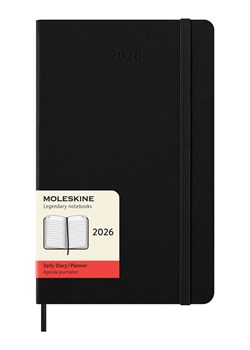 Moleskine Planer tygodniowy "2026" w kolorze czarnym - 13 x 21 cm ze sklepu Limango Polska w kategorii Akcesoria biurowe - zdjęcie 189260855