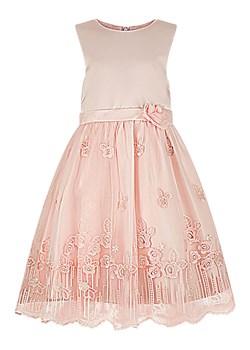 happy girls by Eisend Sukienka w kolorze jasnoróżowym ze sklepu Limango Polska w kategorii Sukienki dziewczęce - zdjęcie 189260997