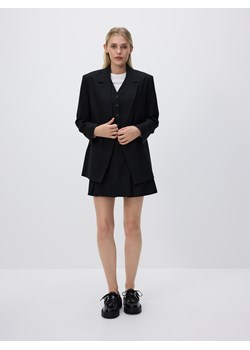 Reserved - Plisowane spódnico-szorty - czarny ze sklepu Reserved w kategorii Spódnice - zdjęcie 189262456