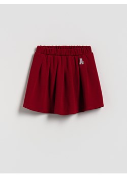 Reserved - Spódnico-szorty z wiskozą - bordowy ze sklepu Reserved w kategorii Spódnice dziewczęce - zdjęcie 189262868