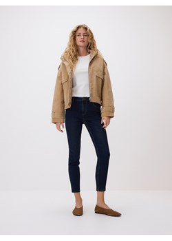 Reserved - Jeansy slim - granatowy ze sklepu Reserved w kategorii Jeansy damskie - zdjęcie 189263116