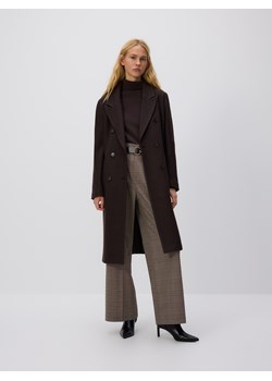 Reserved - Luźne spodnie w kant z paskiem - wielobarwny ze sklepu Reserved w kategorii Spodnie damskie - zdjęcie 189263245