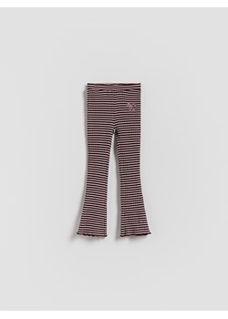 Reserved - Legginsy flare - brązowy ze sklepu Reserved w kategorii Spodnie dziewczęce - zdjęcie 189263265