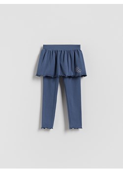 Reserved - Spodnie ze spódnicą - granatowy ze sklepu Reserved w kategorii Spodnie dziewczęce - zdjęcie 189263288