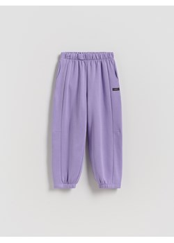 Reserved - Spodnie dresowe - fioletowy ze sklepu Reserved w kategorii Spodnie dziewczęce - zdjęcie 189263356