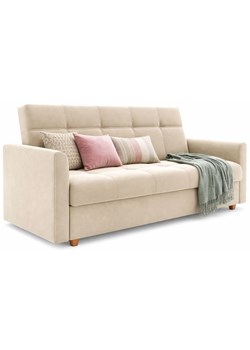Beżowa wersalka rozkładana F4-F78 ze sklepu Edinos.pl w kategorii Sofy i kanapy - zdjęcie 189264858