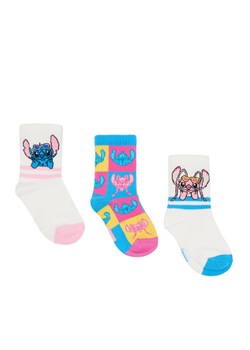 Skarpety długie Disney Classics CEO-ACCCS-SS26-315DCLS(3-PACK) Kolorowy ze sklepu eobuwie.pl w kategorii Skarpetki dziecięce - zdjęcie 189264898