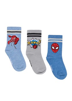 Skarpety długie Spiderman Ultimate CEO-ACCCS-SS26-307SPRMV(3-PACK) Kolorowy ze sklepu eobuwie.pl w kategorii Skarpetki dziecięce - zdjęcie 189264965