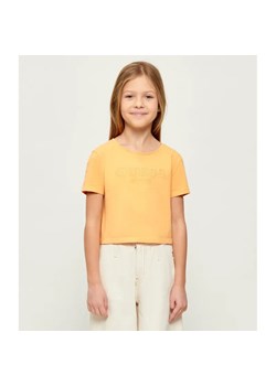 Guess T-shirt | Cropped Fit ze sklepu Gomez Fashion Store w kategorii Bluzki dziewczęce - zdjęcie 189266665