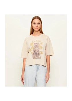 GUESS T-shirt LE CHAT | Regular Fit ze sklepu Gomez Fashion Store w kategorii Bluzki damskie - zdjęcie 189266675