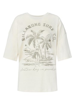 Billabong T-Shirt This Is Tropica EBJZT00461 Beżowy Loose Fit ze sklepu MODIVO w kategorii Bluzki damskie - zdjęcie 189266778