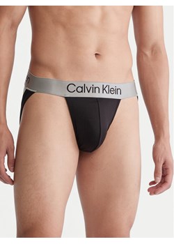 Calvin Klein Underwear Komplet slipów Jock Strap LV00NB4121 Czarny ze sklepu MODIVO w kategorii Majtki męskie - zdjęcie 189266786