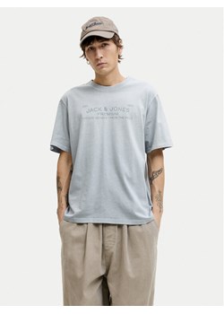 Jack & Jones T-Shirt Blucaleb 12293014 Błękitny Regular Fit ze sklepu MODIVO w kategorii T-shirty męskie - zdjęcie 189266819