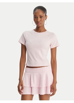 Juicy Couture T-Shirt Baby JCWCT126317 Różowy Slim Fit ze sklepu MODIVO w kategorii Bluzki damskie - zdjęcie 189266829
