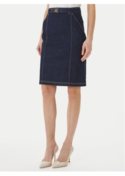 Luisa Spagnoli Spódnica jeansowa Tennista 542818 Granatowy Slim Fit ze sklepu MODIVO w kategorii Spódnice - zdjęcie 189266846