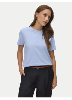 Vero Moda T-Shirt Paulina 10316991 Niebieski Regular Fit ze sklepu MODIVO w kategorii Bluzki damskie - zdjęcie 189266979