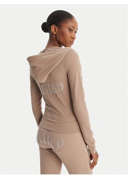 Juicy Couture Bluza Oola JCWAS126306 Beżowy Slim Fit ze sklepu MODIVO w kategorii Bluzy damskie - zdjęcie 189267065