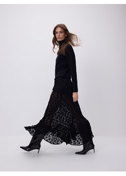 Reserved - Strukturalna spódnica - czarny ze sklepu Reserved w kategorii Spódnice - zdjęcie 189270168