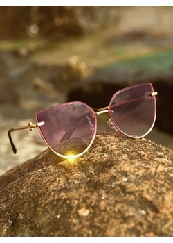 Reserved - Okulary przeciwsłoneczne - ciemnofioletowy ze sklepu Reserved w kategorii Okulary przeciwsłoneczne damskie - zdjęcie 189270555