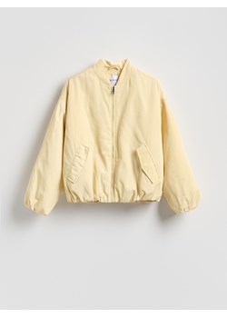 Reserved - Kurtka bomber - jasnożółty ze sklepu Reserved w kategorii Kurtki damskie - zdjęcie 189270696