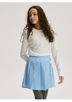 Reserved - Plisowana spódnica z zawieszką - jasnoniebieski ze sklepu Reserved w kategorii Spódnice dziewczęce - zdjęcie 189270818