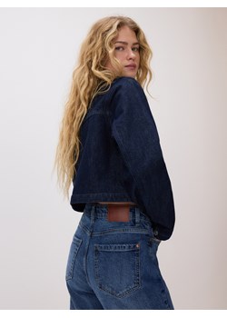 Reserved - Jeansy mom fit - granatowy ze sklepu Reserved w kategorii Jeansy damskie - zdjęcie 189271259