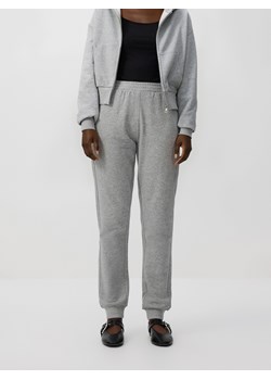 Reserved - Spodnie dresowe long leg - jasnoszary ze sklepu Reserved w kategorii Spodnie damskie - zdjęcie 189271467