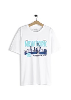 GATE Bawełniana koszulka z nadrukiem S ze sklepu gateshop w kategorii T-shirty męskie - zdjęcie 189273425