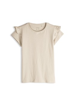 GATE Bawełniana koszulka z falbankami 3Y ze sklepu gateshop w kategorii Bluzki dziewczęce - zdjęcie 189273477