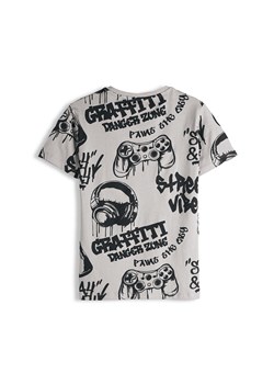 GATE Bawełniana koszulka z nadrukiem 8Y ze sklepu gateshop w kategorii T-shirty chłopięce - zdjęcie 189273516