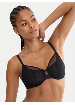 Triumph Biustonosz z fiszbiną Comfort Contour 10226401 Czarny ze sklepu MODIVO w kategorii Biustonosze - zdjęcie 189274037