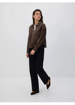 Reserved - Jeansowa kurtka - dark grey jeans ze sklepu Reserved w kategorii Kurtki damskie - zdjęcie 189274778