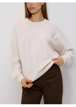 Reserved - Bluza z modalem - beżowy ze sklepu Reserved w kategorii Bluzy damskie - zdjęcie 189275466