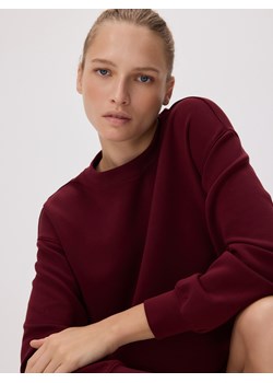 Reserved - Bluza z modalem - bordowy ze sklepu Reserved w kategorii Bluzy damskie - zdjęcie 189275485