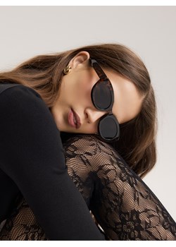 Reserved - Okulary przeciwsłoneczne - brązowy ze sklepu Reserved w kategorii Okulary przeciwsłoneczne damskie - zdjęcie 189275856