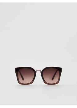 Reserved - Okulary przeciwsłoneczne - ciemnobrązowy ze sklepu Reserved w kategorii Okulary przeciwsłoneczne damskie - zdjęcie 189275887