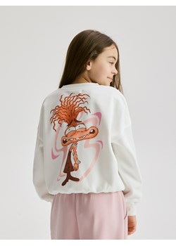 Reserved - Bluza Inside Out - złamana biel ze sklepu Reserved w kategorii Bluzy dziewczęce - zdjęcie 189275925