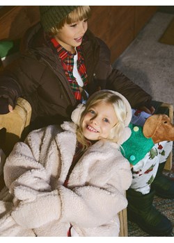 Reserved - Śniegowce na rzepy - zielony ze sklepu Reserved w kategorii Buty zimowe dziecięce - zdjęcie 189277015