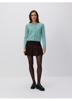 Reserved - Plisowane spódnico-szorty - ciemnobrązowy ze sklepu Reserved w kategorii Spódnice - zdjęcie 189277087