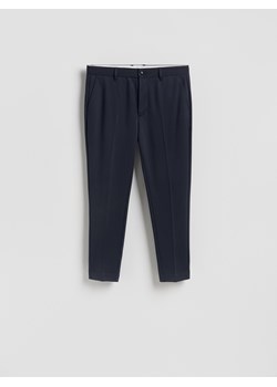 Reserved - Spodnie chino slim fit - granatowy ze sklepu Reserved w kategorii Spodnie męskie - zdjęcie 189277179
