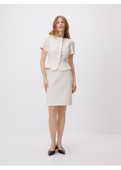 Reserved - Spódnica mini - złamana biel ze sklepu Reserved w kategorii Spódnice - zdjęcie 189277258