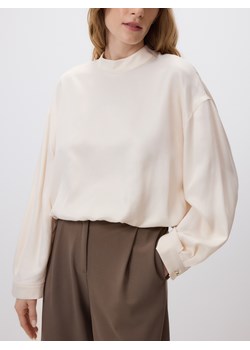 Reserved - Wiskozowa bluzka - kremowy ze sklepu Reserved w kategorii Bluzki damskie - zdjęcie 189277367