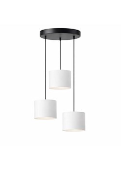 Minimalistyczna 3-punktowa lampa wisząca z białymi kloszami PUEBLO z regulacją ze sklepu Lysne w kategorii Lampy wiszące - zdjęcie 189278029