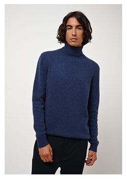 AUTHENTIC CASHMERE Kaszmirowy golf "Martin" w kolorze granatowym ze sklepu Limango Polska w kategorii Swetry męskie - zdjęcie 189278746