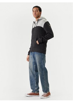 Quiksilver Bluza Keller Block Zip EQYFT05122 Szary Regular Fit ze sklepu MODIVO w kategorii Bluzy męskie - zdjęcie 189279046